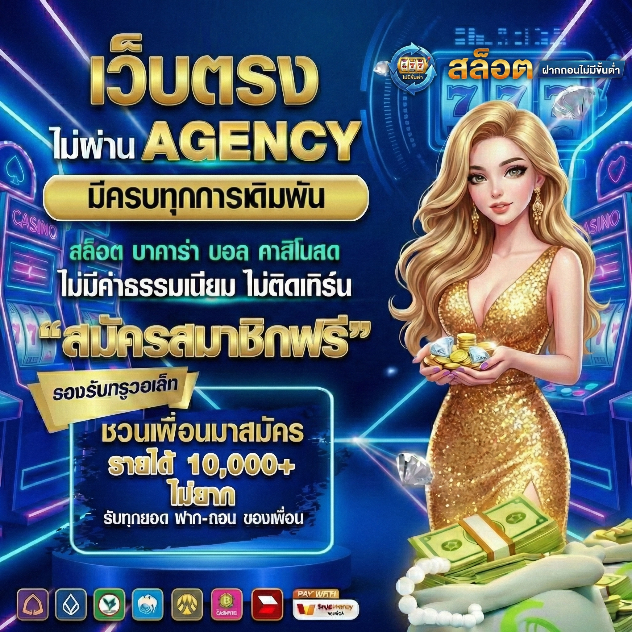 สล็อตไม่มีขั้นต่ำ